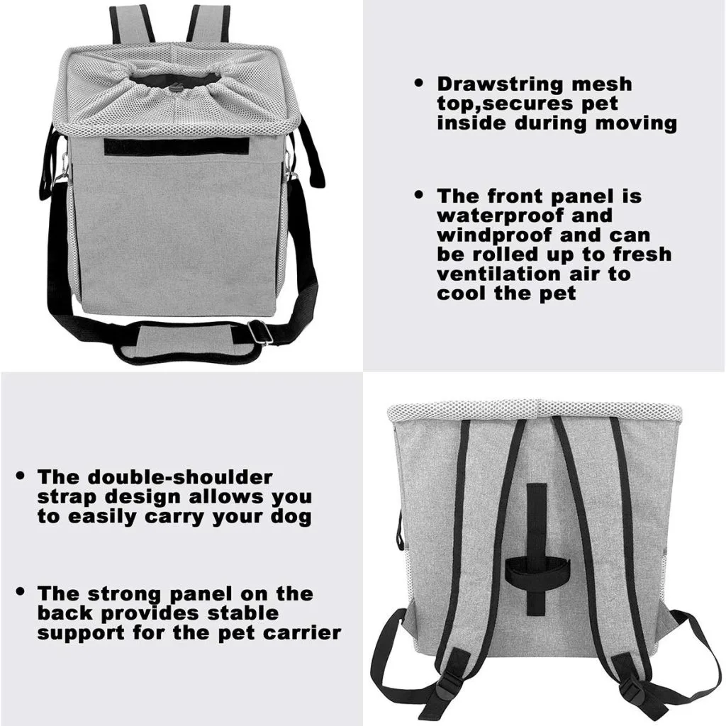 Cat Carrier for Car Sick: Ventilation and Comfort - detail view supplied by QUANZHOU JUNYUAN BAGS