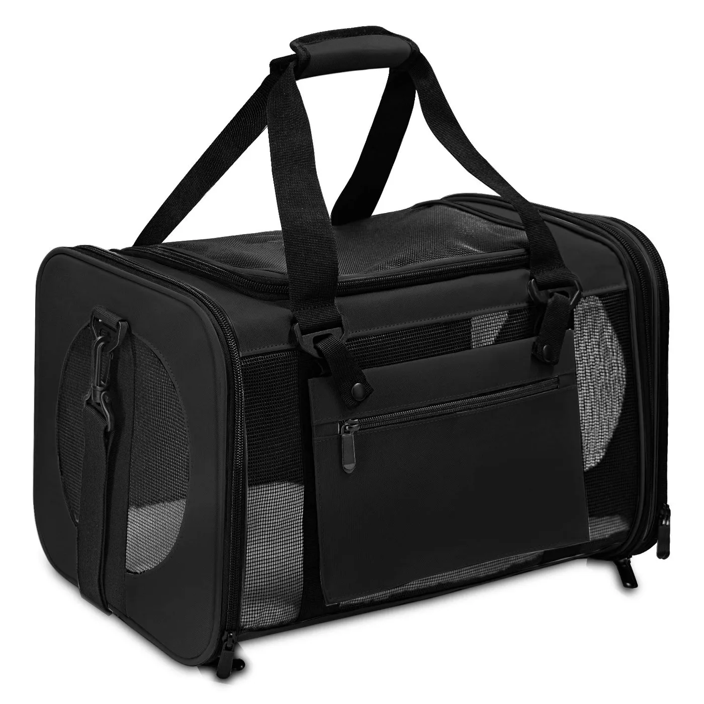 Dog Carrier Backpack for Senior Dogs: Comfort Design - detail view supplied by QUANZHOU JUNYUAN BAGS