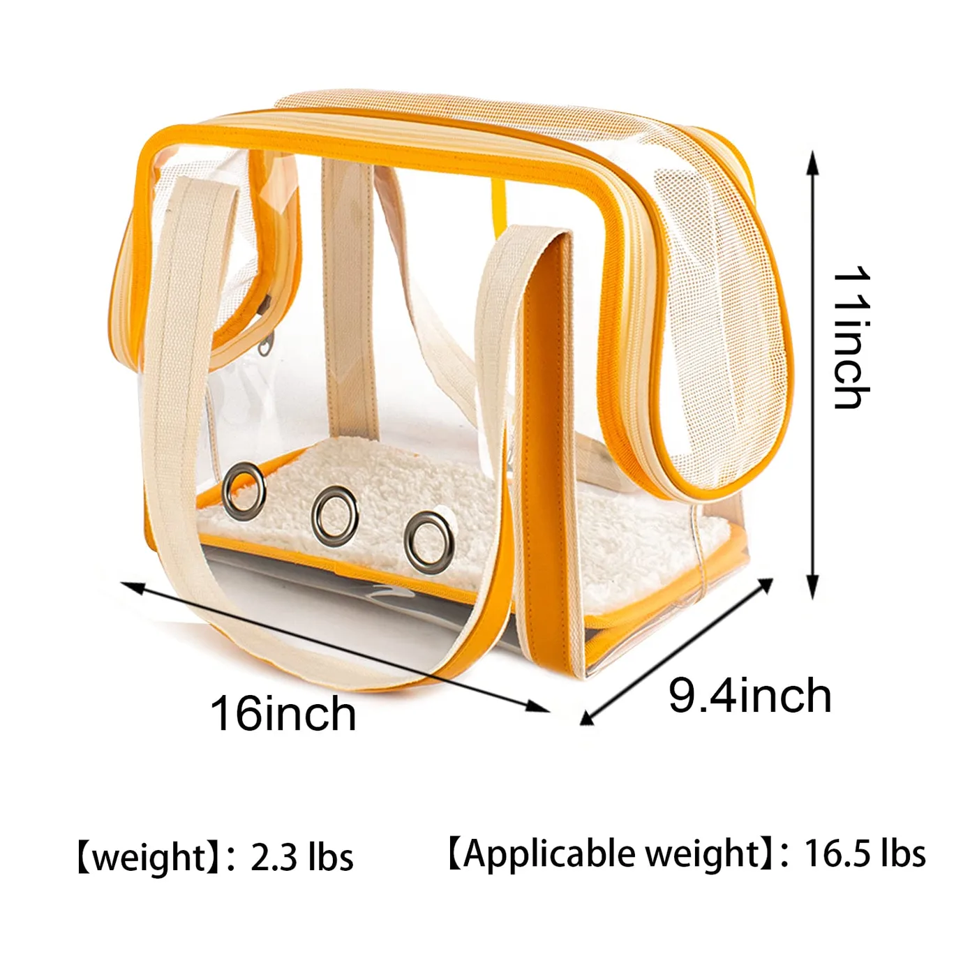 Pet Carrier Non-Slip Bowl: Stable Base - detail view supplied by QUANZHOU JUNYUAN BAGS